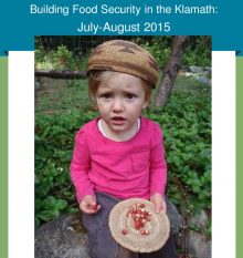 Image of tribal child in hat with berries and link to July/Aug issue