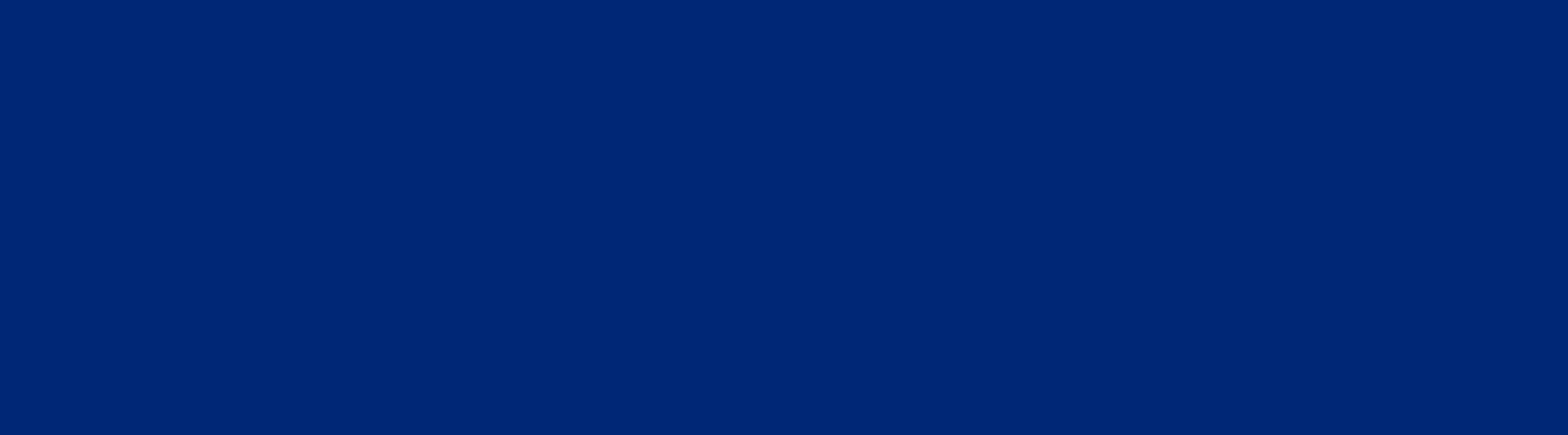 A blue bar of color