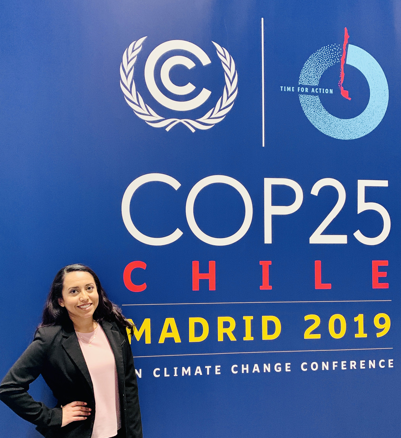 Beltran at the Climate Change Conference