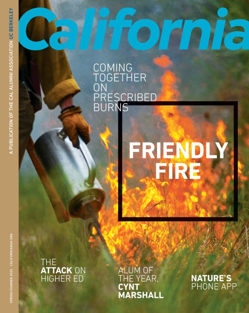 A photo of the cover of the spring/summer 2025 issue of California magazine, published by the UC Berkeley Alumni Association