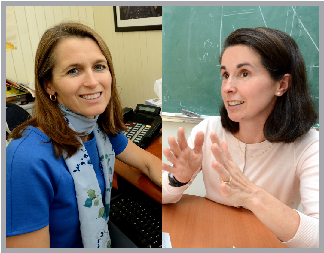 Resource economists Catherine Wolfram (left) and Meredith Fowlie 