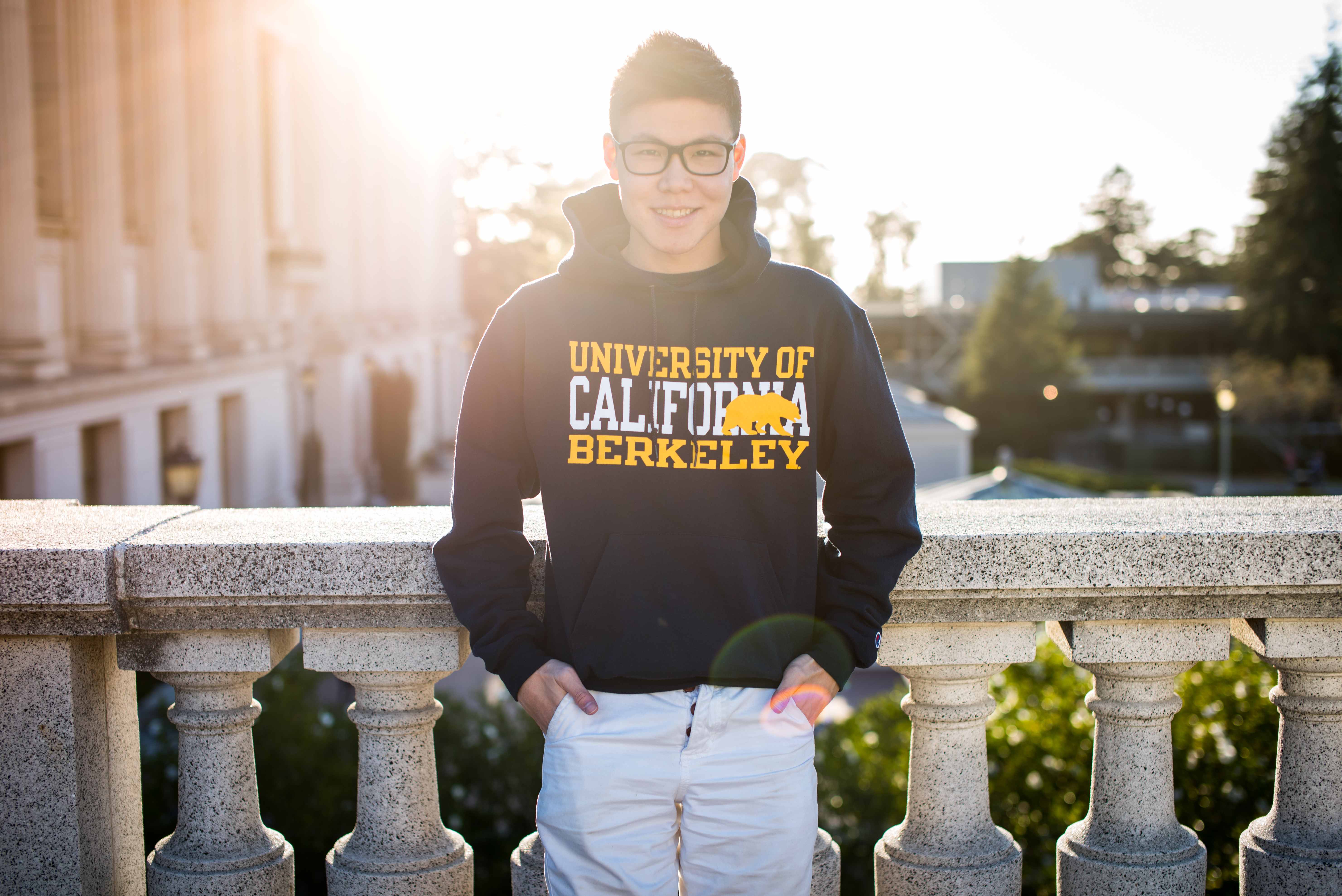 Henry Kwok, a transfer student in the Environmental Economics and Policy major