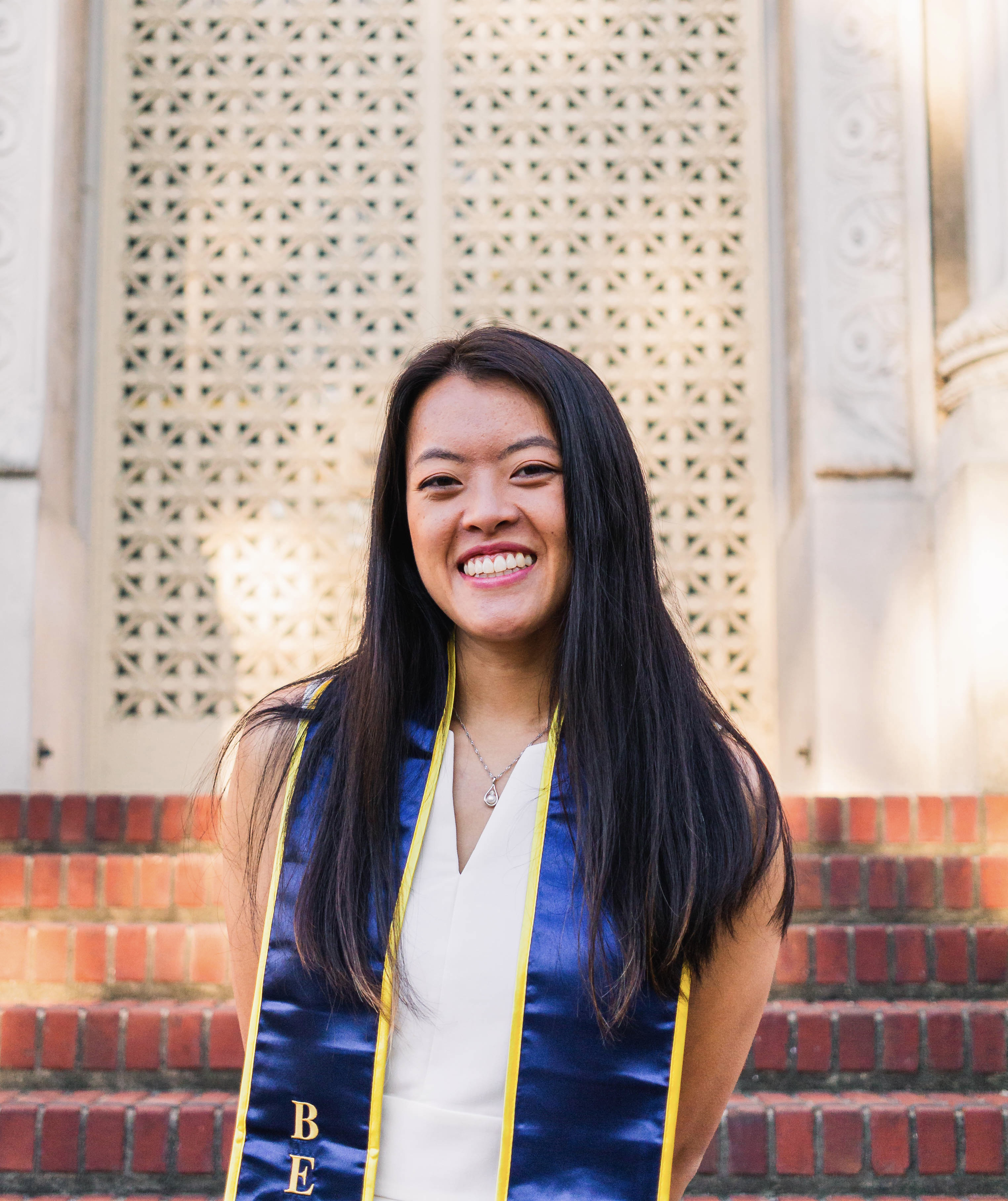 Graduation portrait of Chloe Cho