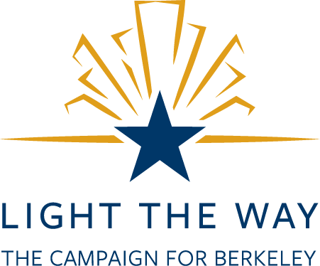 The logo of the UC Berkeley campaign for light the way