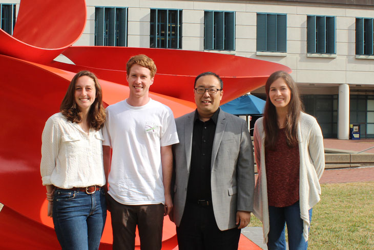 Professor Daniel Nomura co-authored the study with graduate students from his laboratory: Jessica Spradlin, Carl Ward, and Elizabeth Grossman.