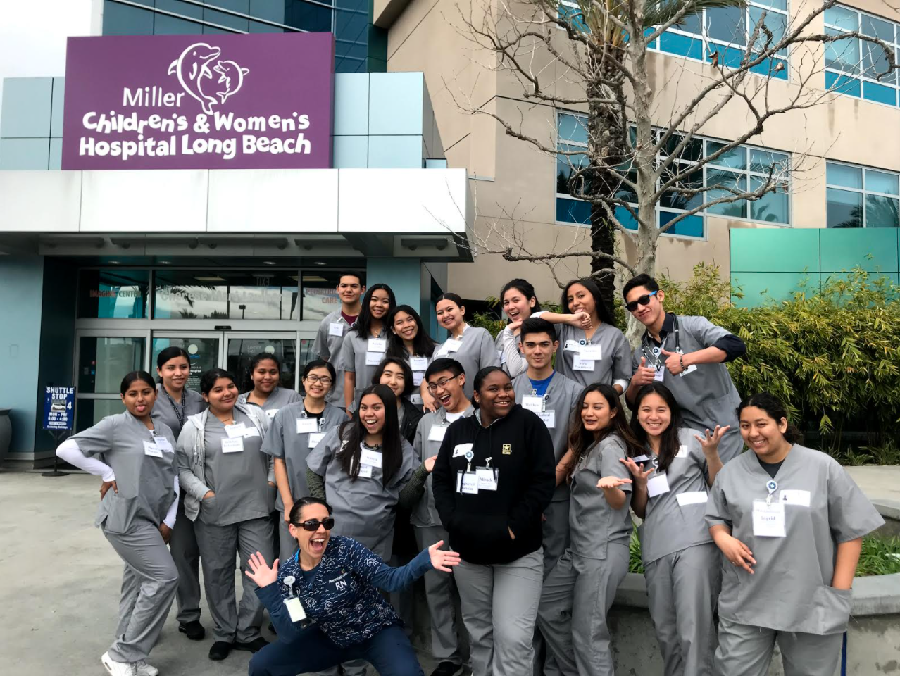 Gerard in the Spring 2018 cohort of the Long Beach Memorial Healthcare simulation.
