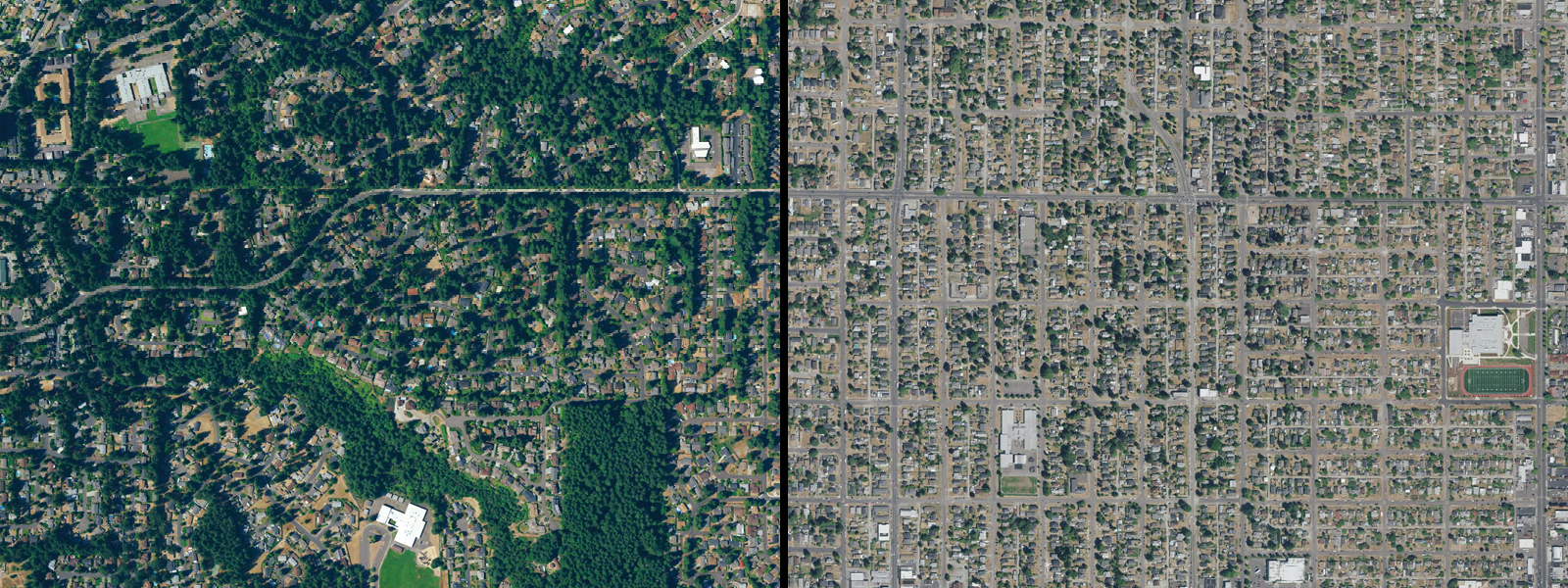 Maps of neighborhoods in Washington