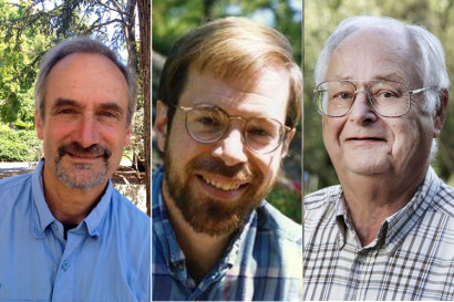 AAAS names three UC Berkeley faculty as fellows. They are (shown l-r) Steven Beissinger, James Demmel and Watson Laetsch.