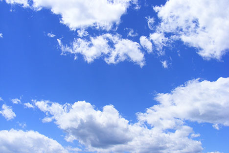 Photo of clouds. 