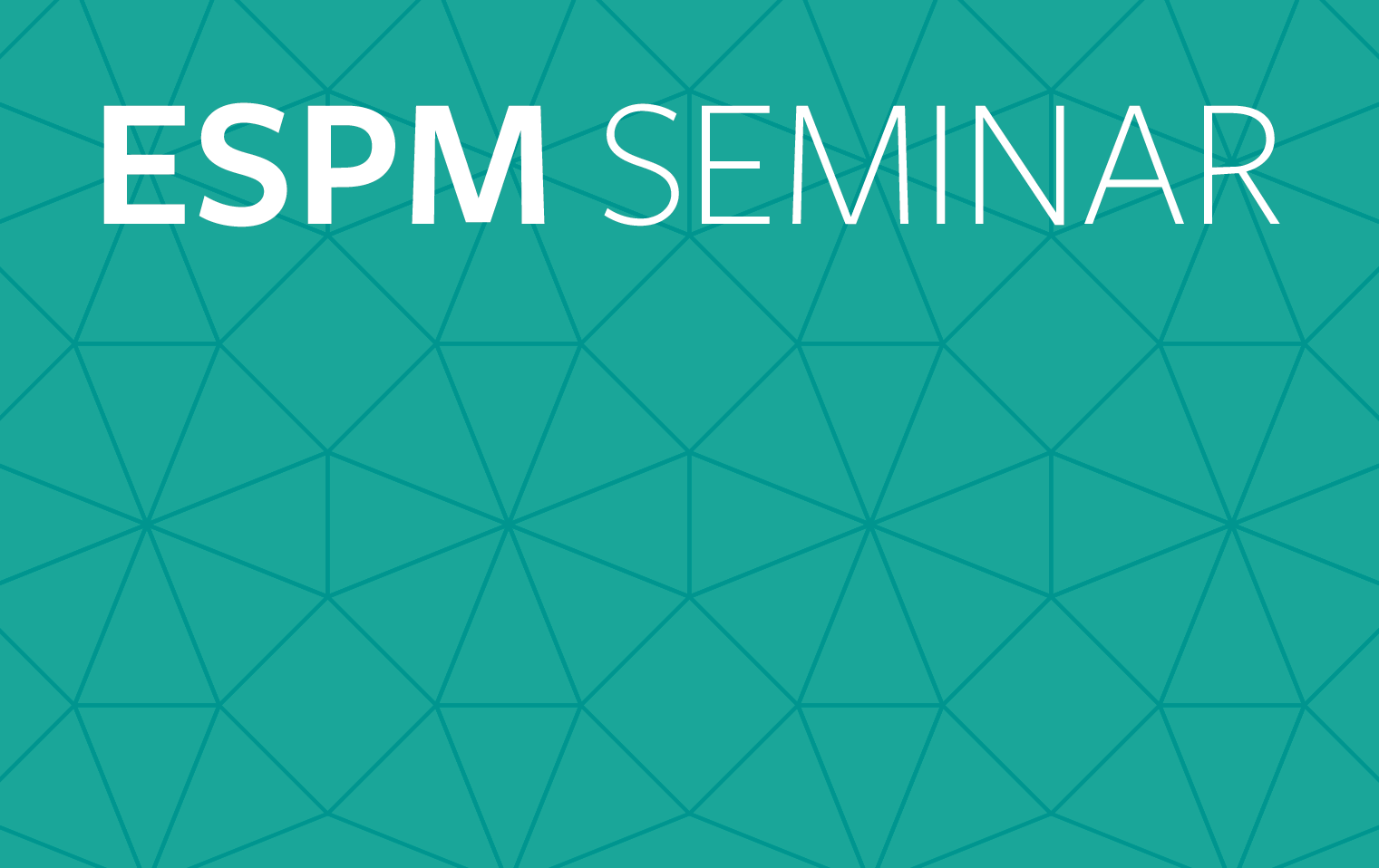 ESPM seminar logo image