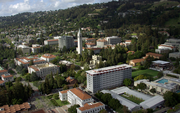 Aerial image of Berkeley campus