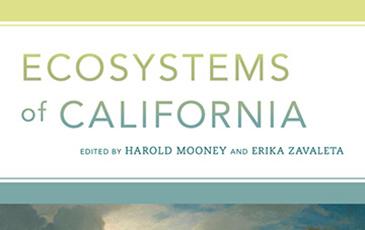 Ecosystems of California book cover