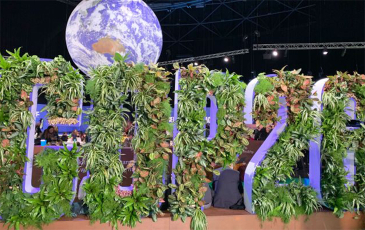 COP 26 Letter Decorations as Props