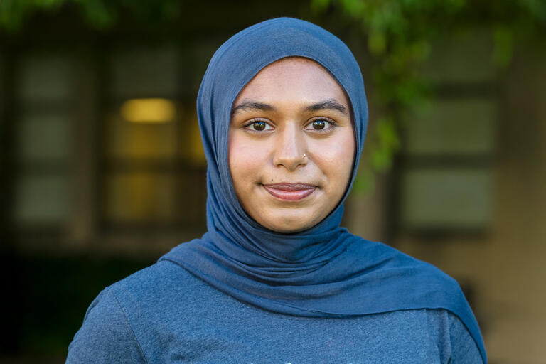 This is a photo of RCNR Peer Advisor Azra Tasneem