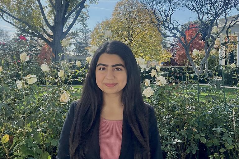 This is a photo of RCNR Peer Advisor Lara Zangana