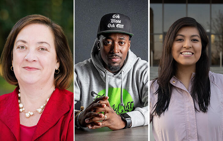 The Trust for Public Land and Community Leaders Diane Regas, President and CEO, The Trust for Public Land; Teresa Bendito, co-founder, Parque Padrinos; Taylor Toynes, Executive Director, For Oak Cliff