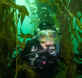 Francesca Cohn diving