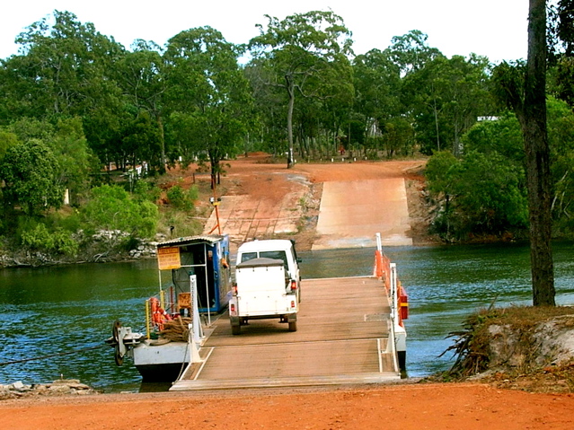 Jardine River ferry, gateway to the Top